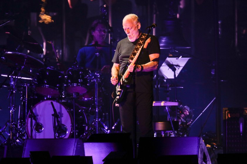 David Gilmour nie chciał grać na stadionie