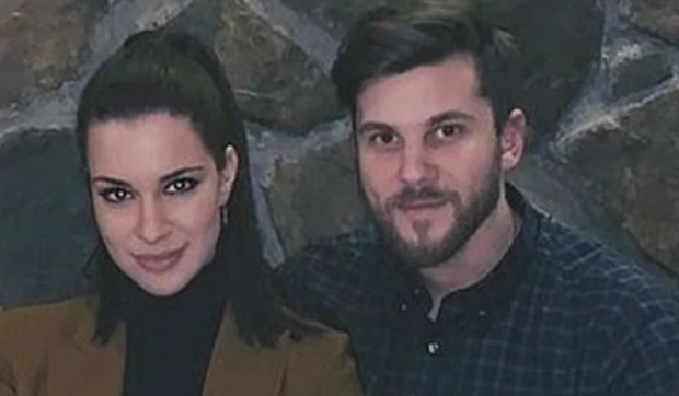 Dragana Kosjerina sa mužem