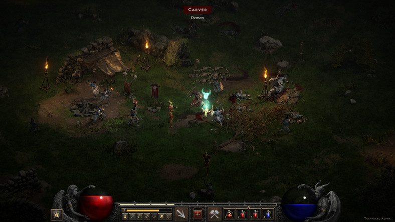 Diablo II: Resurrected - screenshot z gry (wersja na PC)