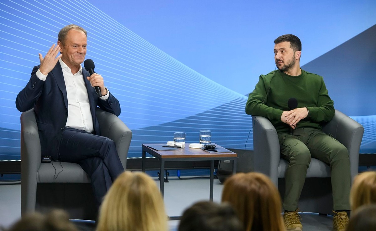 Donald Tusk, Wołodymyr Zełenski