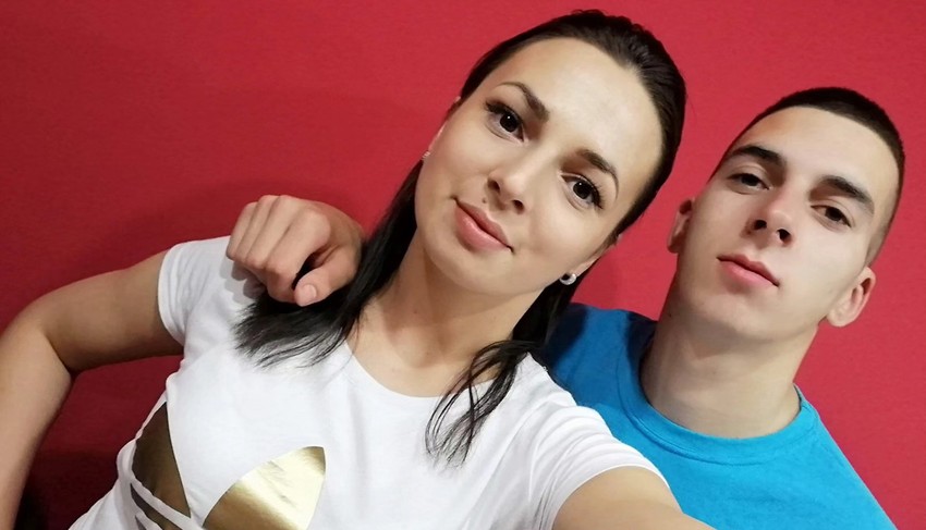 Suzana Ranković sa bratom Daliborom Todorovićem Dačom, jednom od žrtava Uroša Blažića