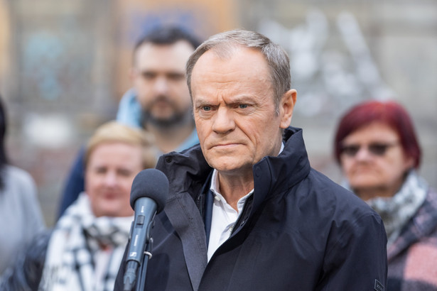 Przewodniczący Platofrmy Obywatelskiej Donald Tusk