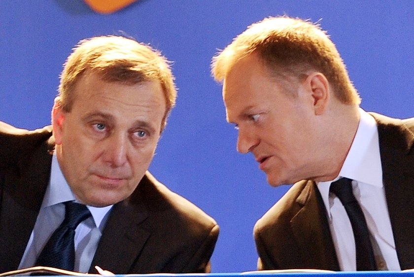 Grzegorz Schetyna i Donald Tusk