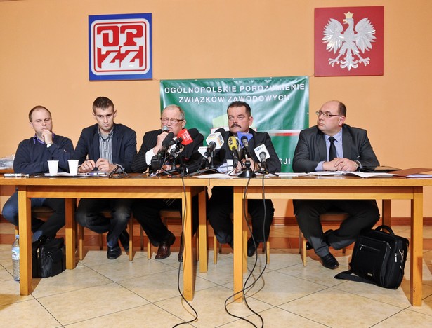 Przedstawiciele OPZZ na wczorajszej konferencji ogłosili liczne akcje protestacyjne