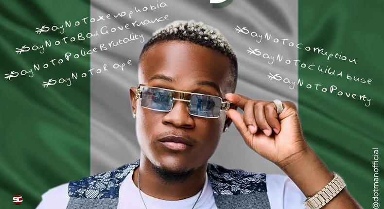 Dotman releases new single, 'Naija #SayNoToXenophobia' (808 Records)