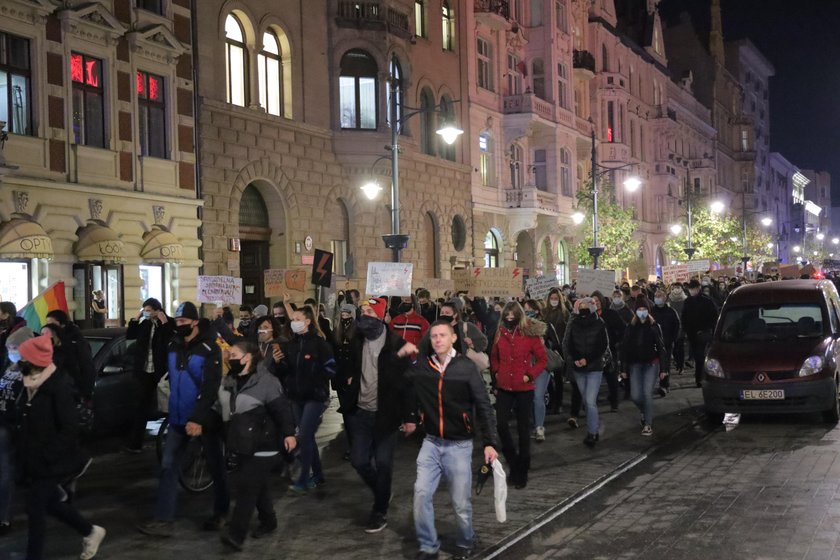 Protest po decyzji TK w sprawie aborcji. 13 dzień