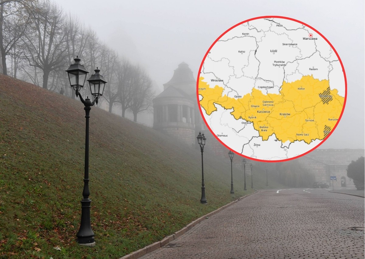 Ostrzeżenia IMGW. Uwaga na gęstą mgłę i marznący deszcz