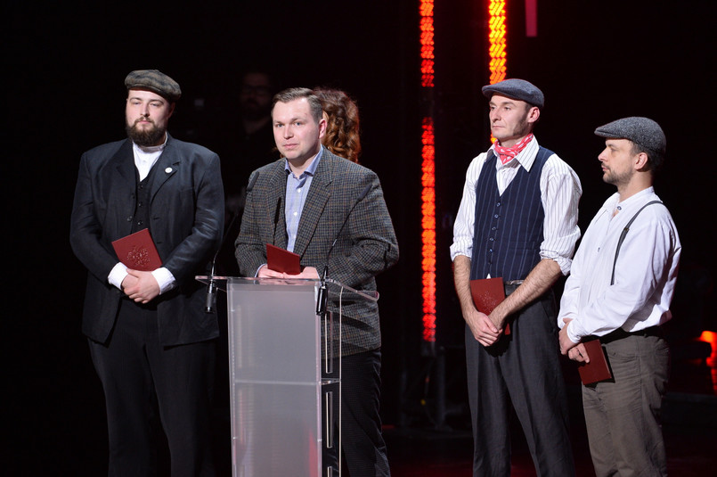 Laureat w kategorii muzyka popularna - krakowska formacji Hańba!