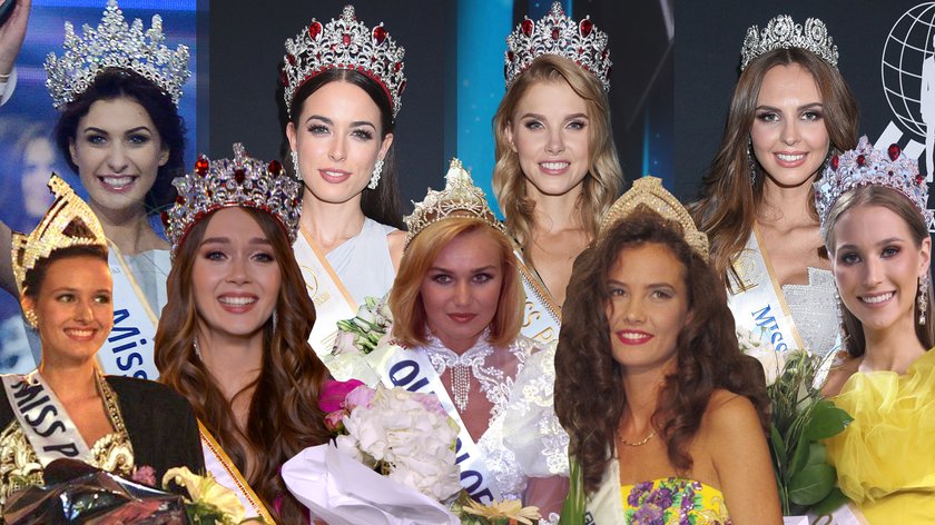 Laureatki konkursu Miss Polski. 