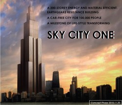 Sky City One - Chińczycy chcą postawić najwyższy budynek świata w 90 dni