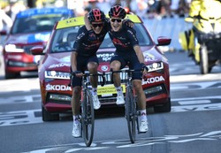 Michał Kwiatkowski wygrał 18. etap kolarskiego wyścigu Tour de France
