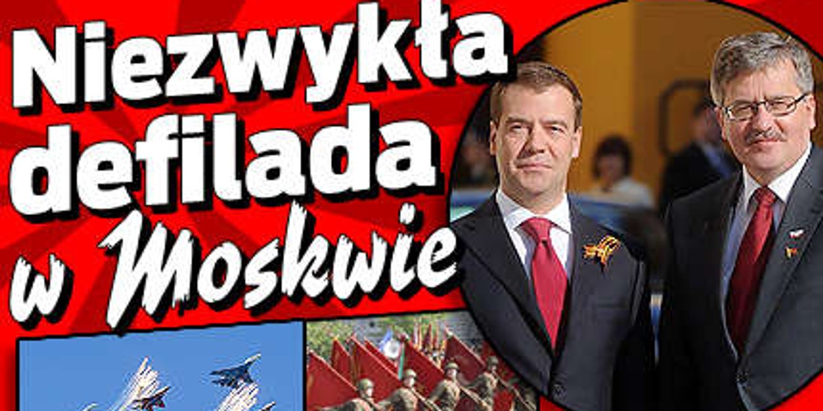 Niezwykła defilada w Moskwie. Zdjęcia