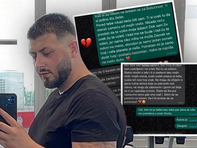 Momak kojeg je devojka brutalno ostavila preko poruke