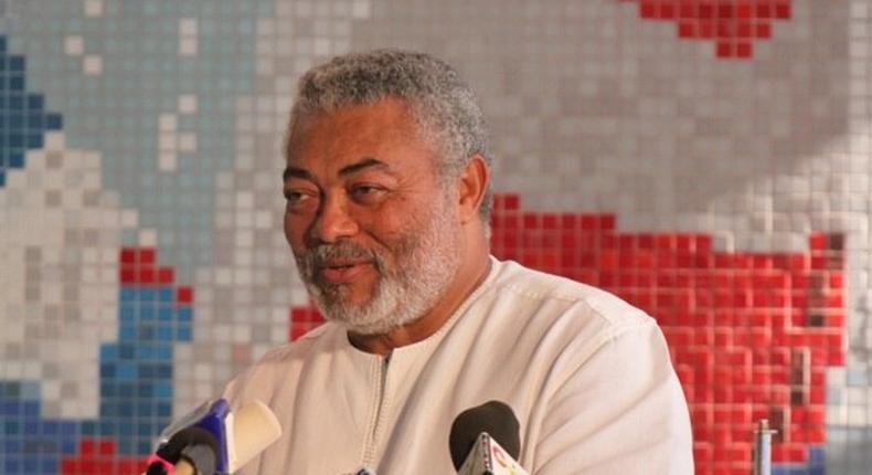 Former President Jerry John Rawlings