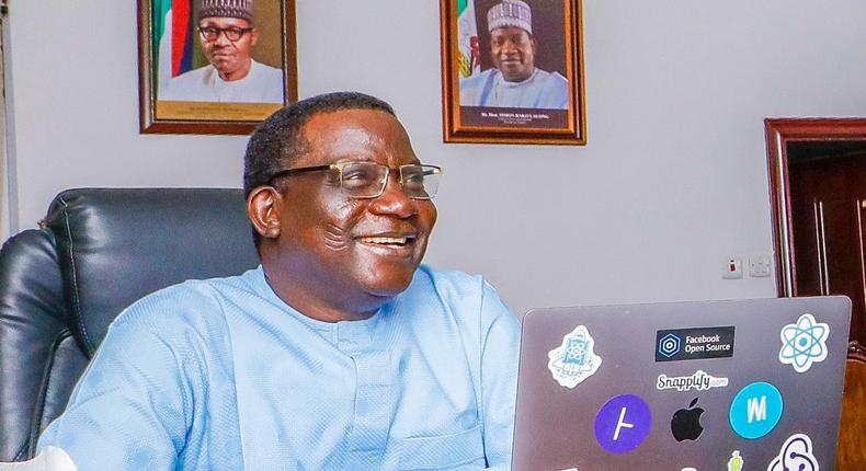 Simon Lalong, Minister of Labour and Productivity [Twitter/@PLSGov]