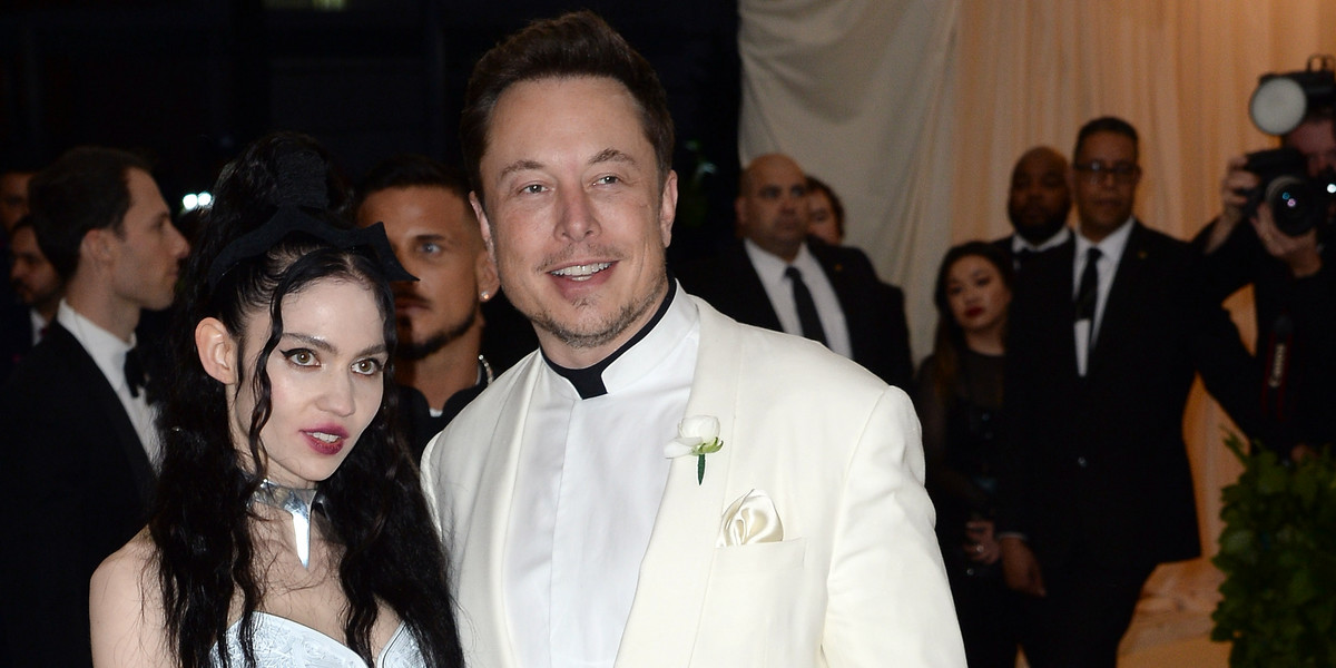 Elon Musk i Grimes mają dwoje dzieci: syna i córkę