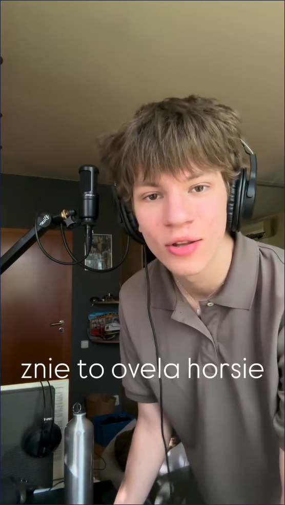 Marko Kramár, syn herca Maroša Kramára. 