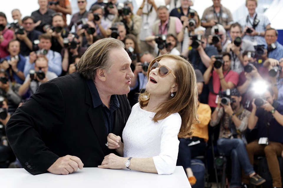 Gerard Depardieu i Isabelle Huppert