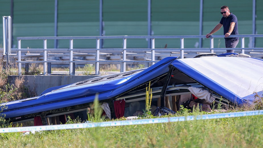 Wypadek polskiego autokaru w Chorwacji