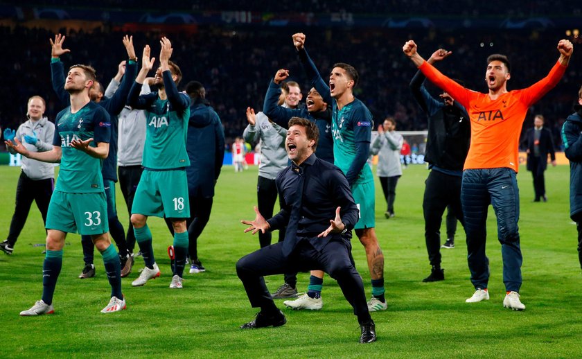 Champions League - Tottenham Hotspur Arrive In Madrid