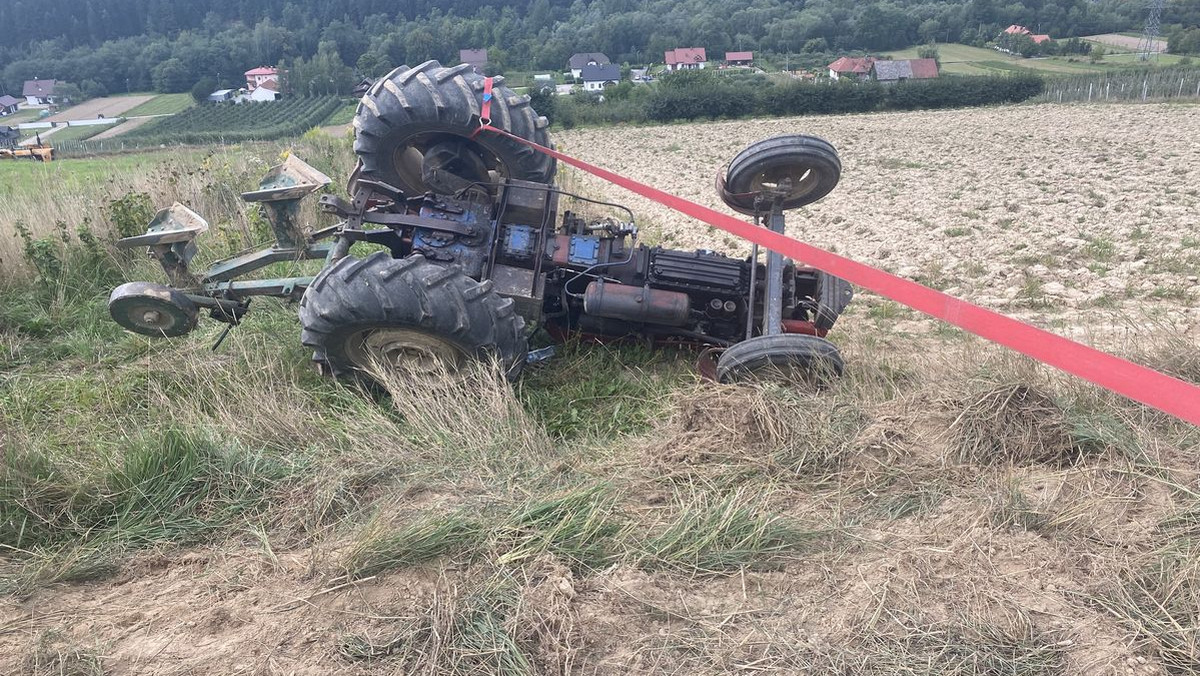 Tragedia na Lubelszczyźnie. Życia 53-letniego rolnika nie udało się uratować