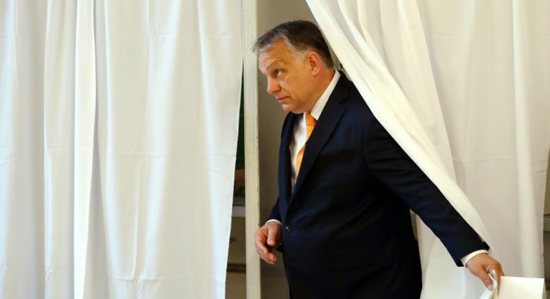 Hungarian Prime Minister Viktor Orban's Fidesz party scored a big win in the EU polls