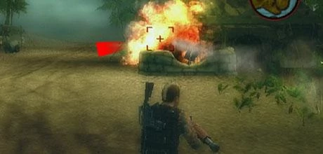 Screen z gry "Mercenaries 2: World in Flames" (wersja na PS2)