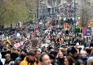 Protest u Briselu zbog kovid restrikcija