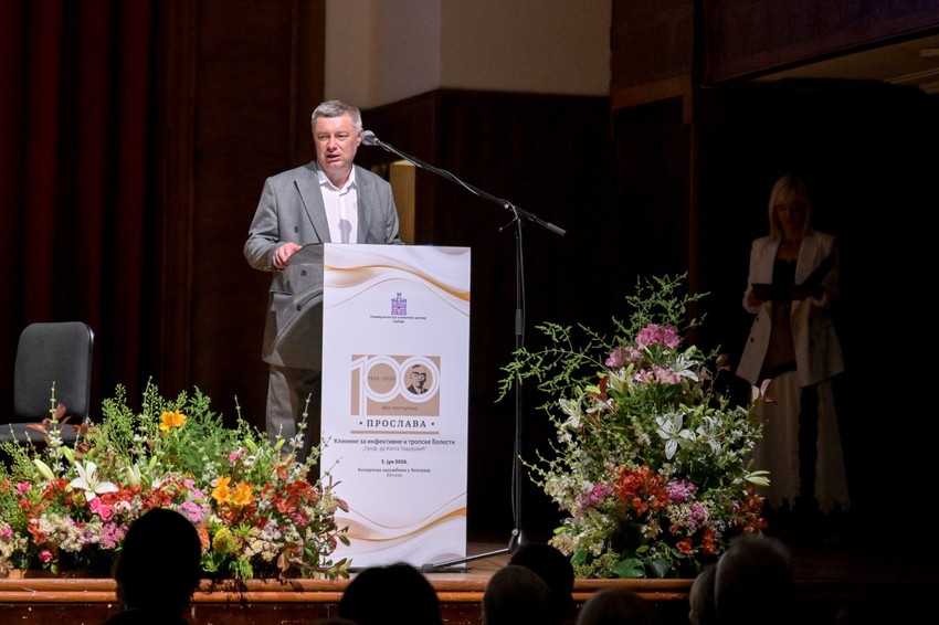 Profesor dr Goran Stevanović, direktor Klinike za infektivne i tropske bolesti UKC Srbije 