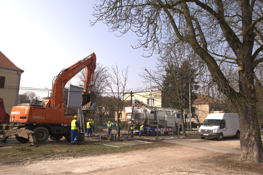 Awaria kanalizacyjna na Sołaczu