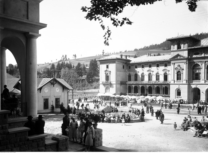 Krynica, fragment deptaka