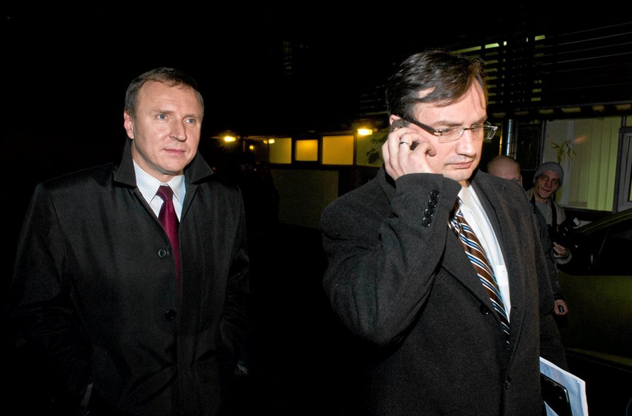 Jacek Kurski i Zbigniew Ziobro, 2011 r.