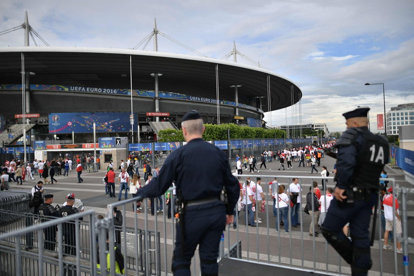 Wybuch pod Stade de France na Euro 2016. Kibice przerażeni