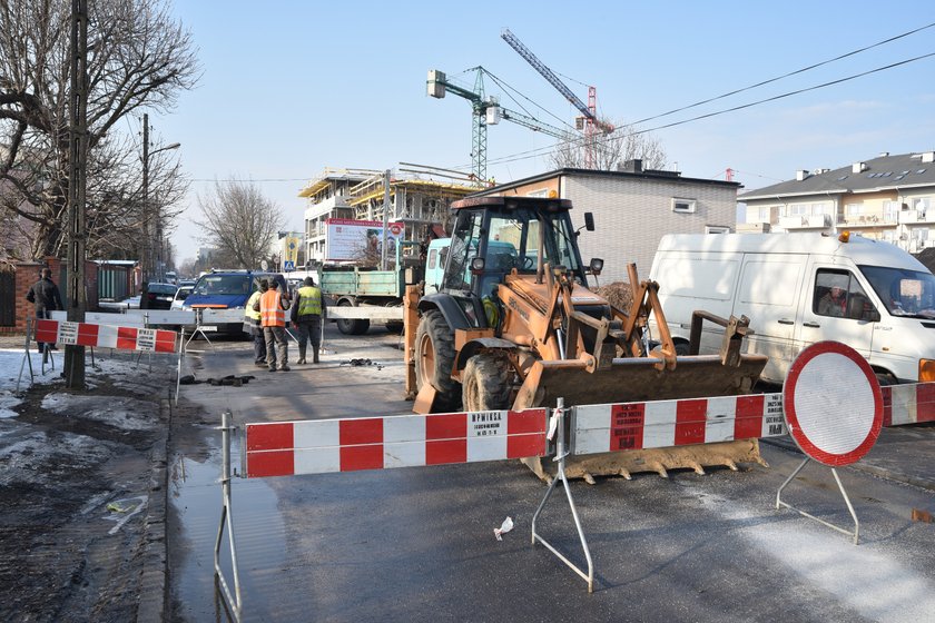 Awaria wodociągowa na Ochocie