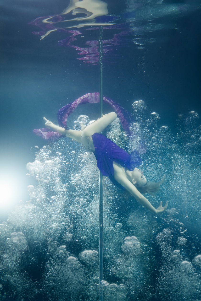 Taniec pod wodą