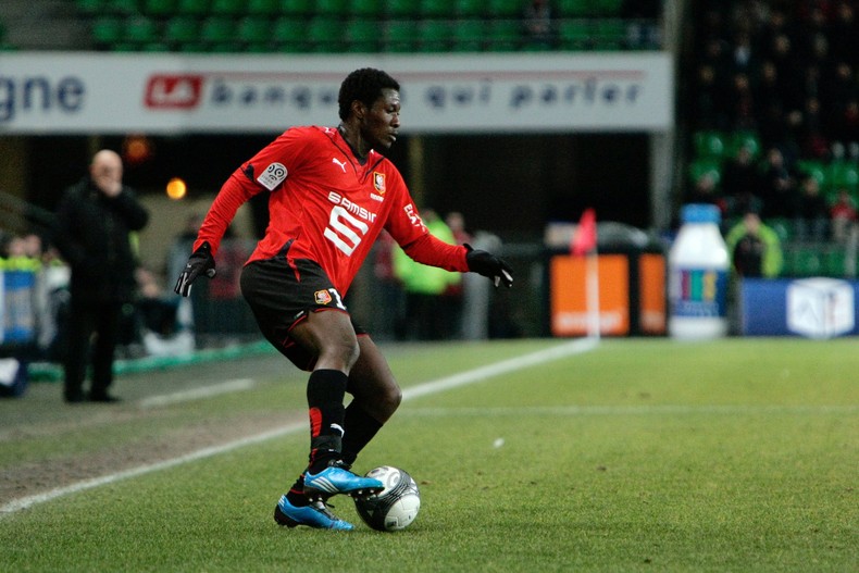 Asamoah Gyan at Stade Rennes