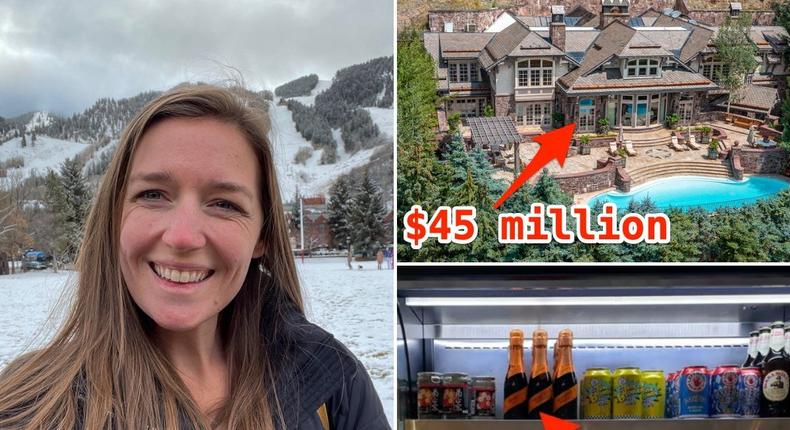 Prosecco in coffee shops and expensive mansions were two surprises Insider's reporter discovered in Aspen, Colorado.Monica Humphries/Insider