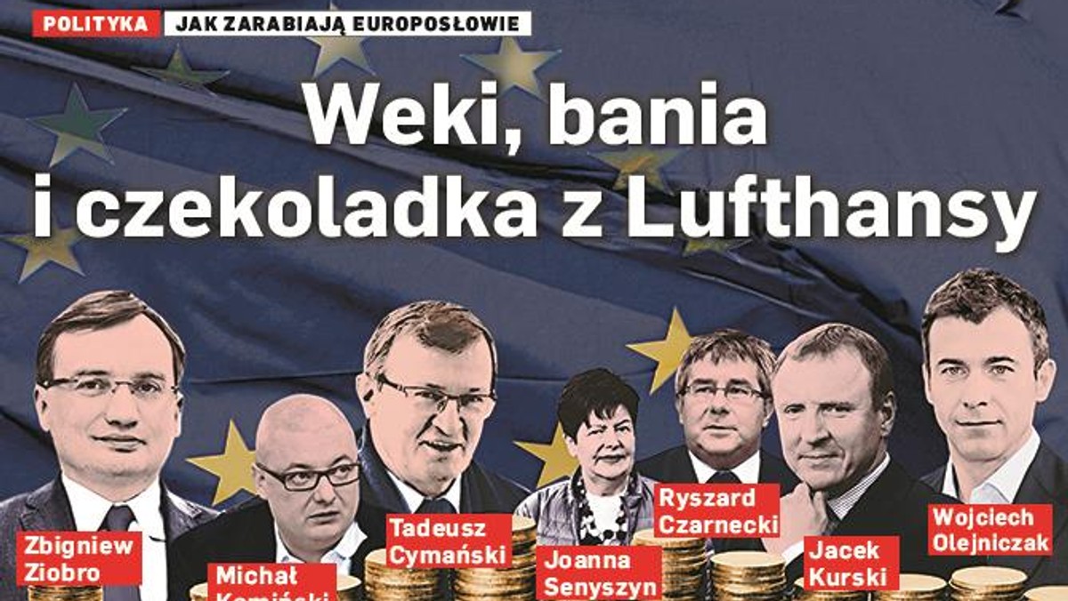 europosłowie zarobki dochody Parlament Europejski