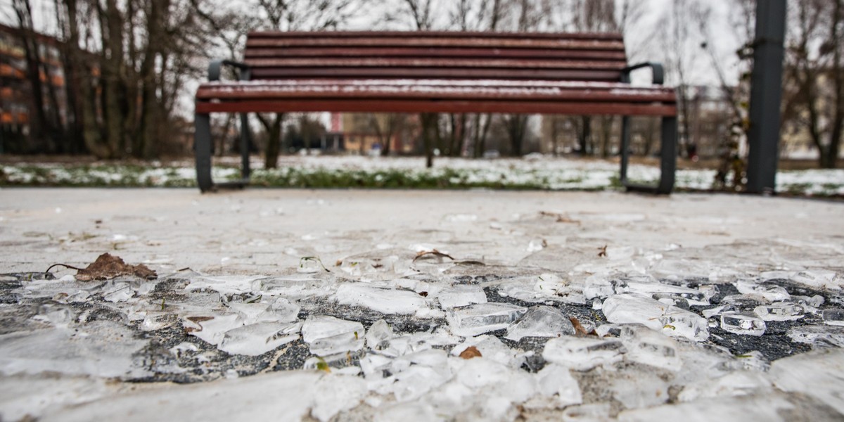 Park Rataje to fuszerka. Zalania i lód!