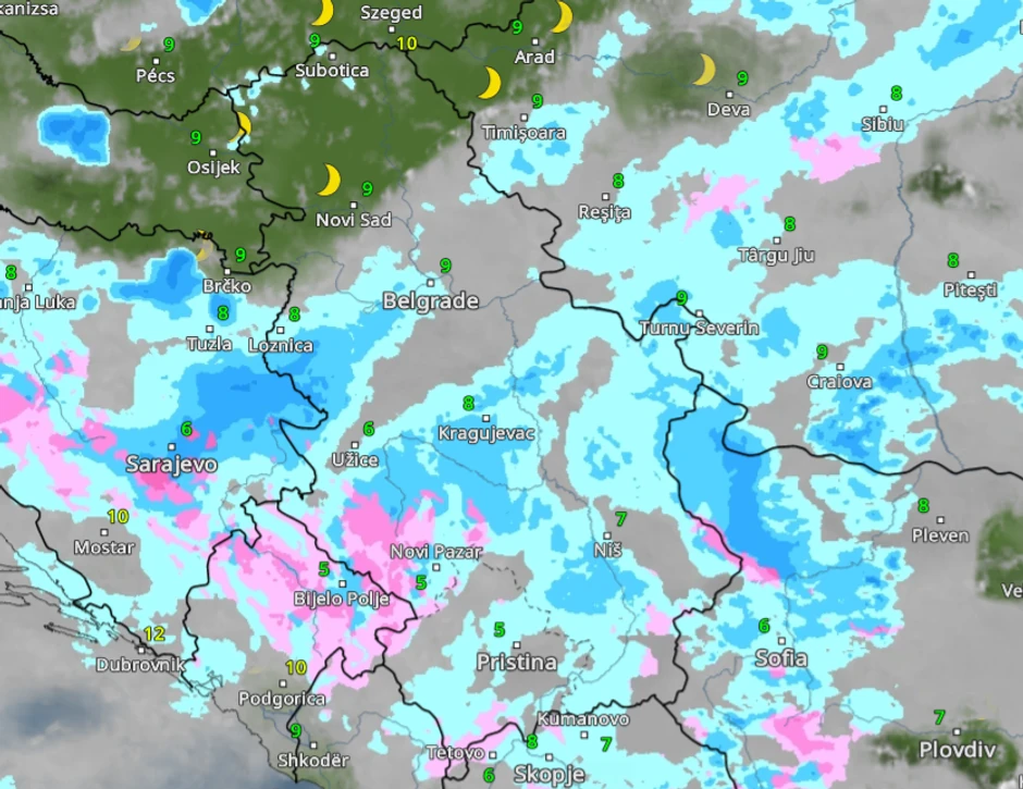 Kiša u 4 sata ujutru