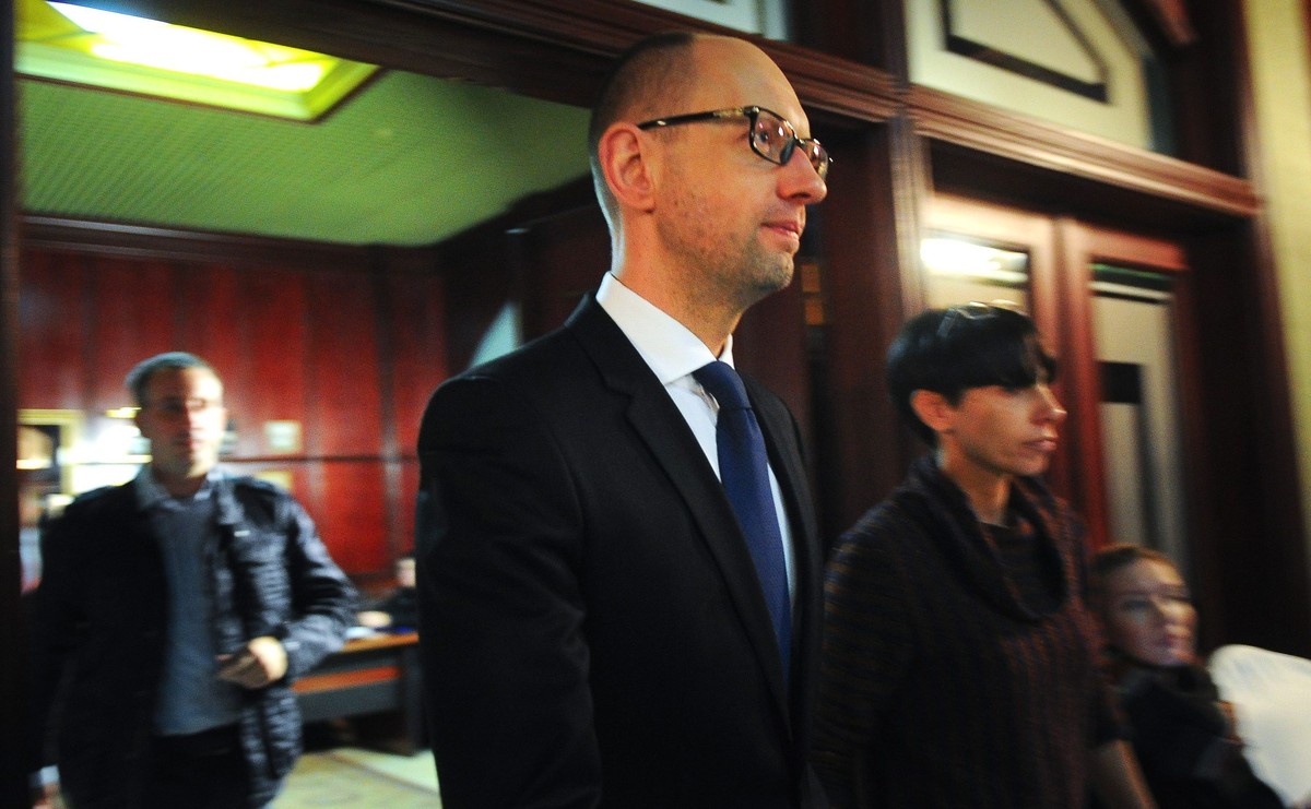 Premier Arsenij Jaceniuk