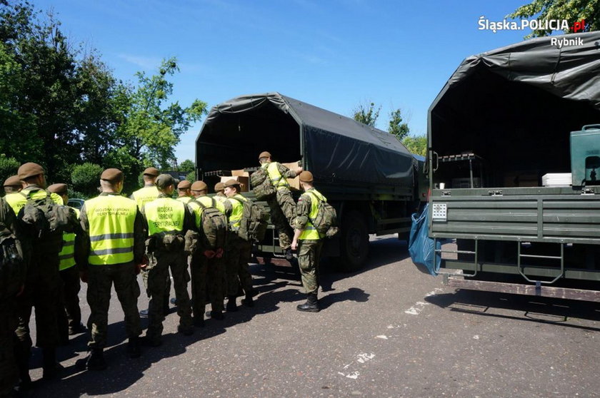 Wojsko i policja poszukują Sławomira