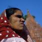 Indie kobieta grymas