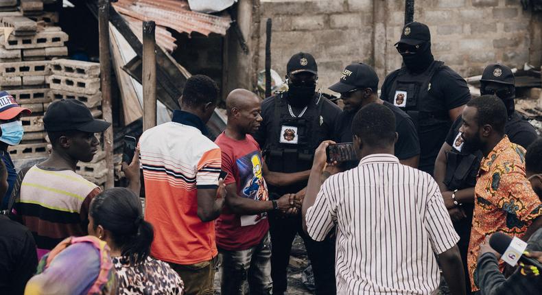 CEO Pryme donates East Legon fire victims