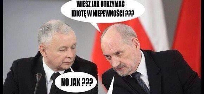 Macierewicz edukuje Kaczyńskiego, a Sikorski zamawia BOR-pizzę [MEMY]