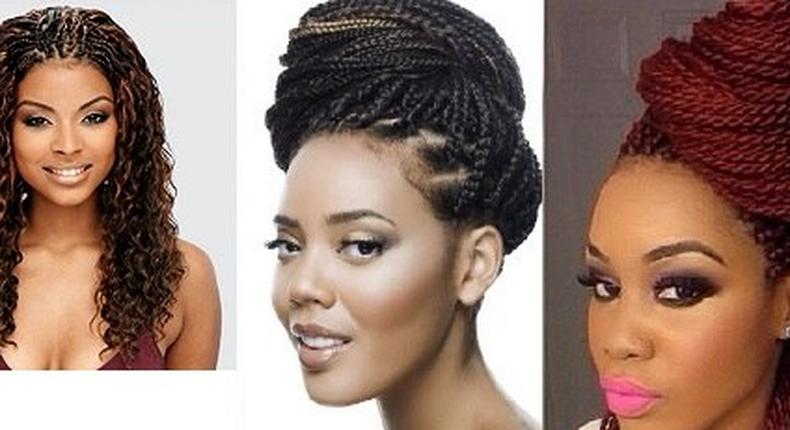 Braids have always been a go-to choice for Nigerian women. 