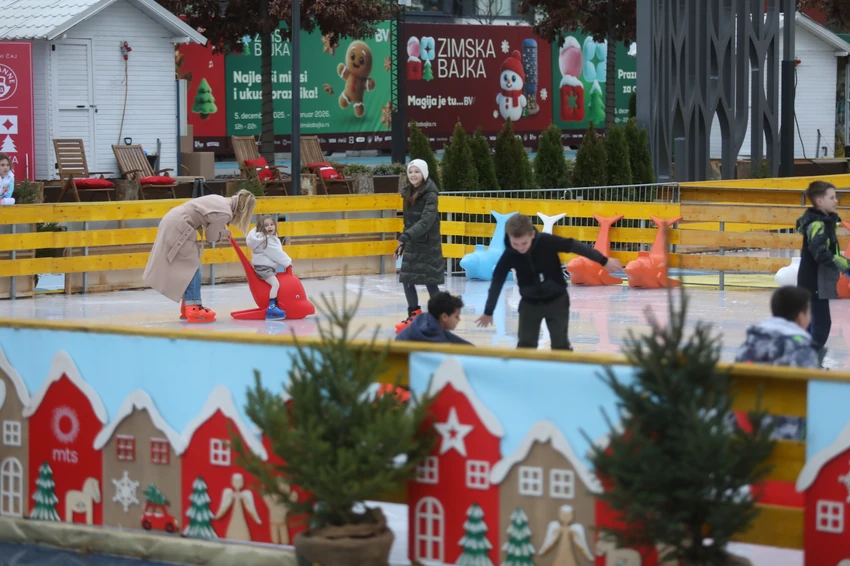 Zimska bajka Beograd na vodi