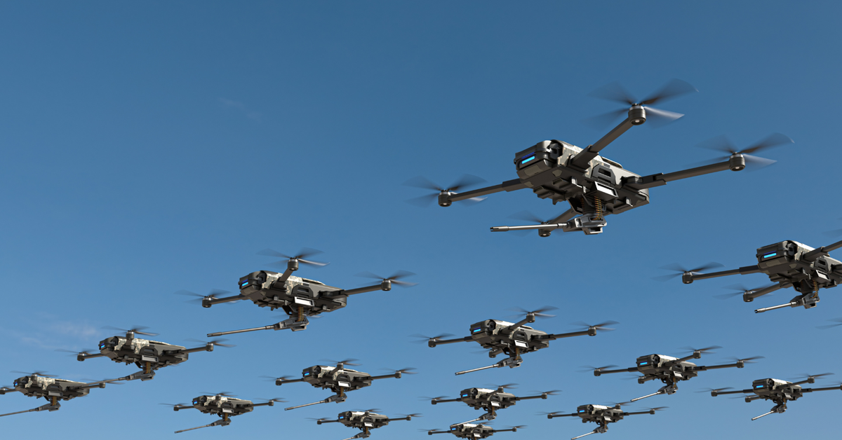 Poszukiwania szczątków rosyjskich dronów. Jest komunikat Dowództwa Operacyjnego