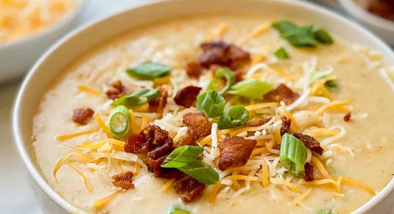 Cheesy Potato Soup