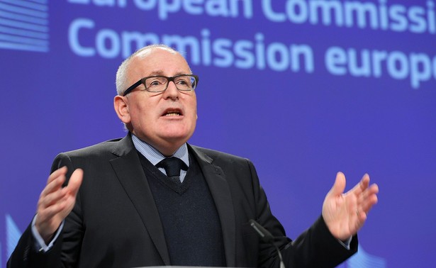 Timmermans: Cieszę się, że nowy szef polskiego MSZ szuka ze mną dialogu